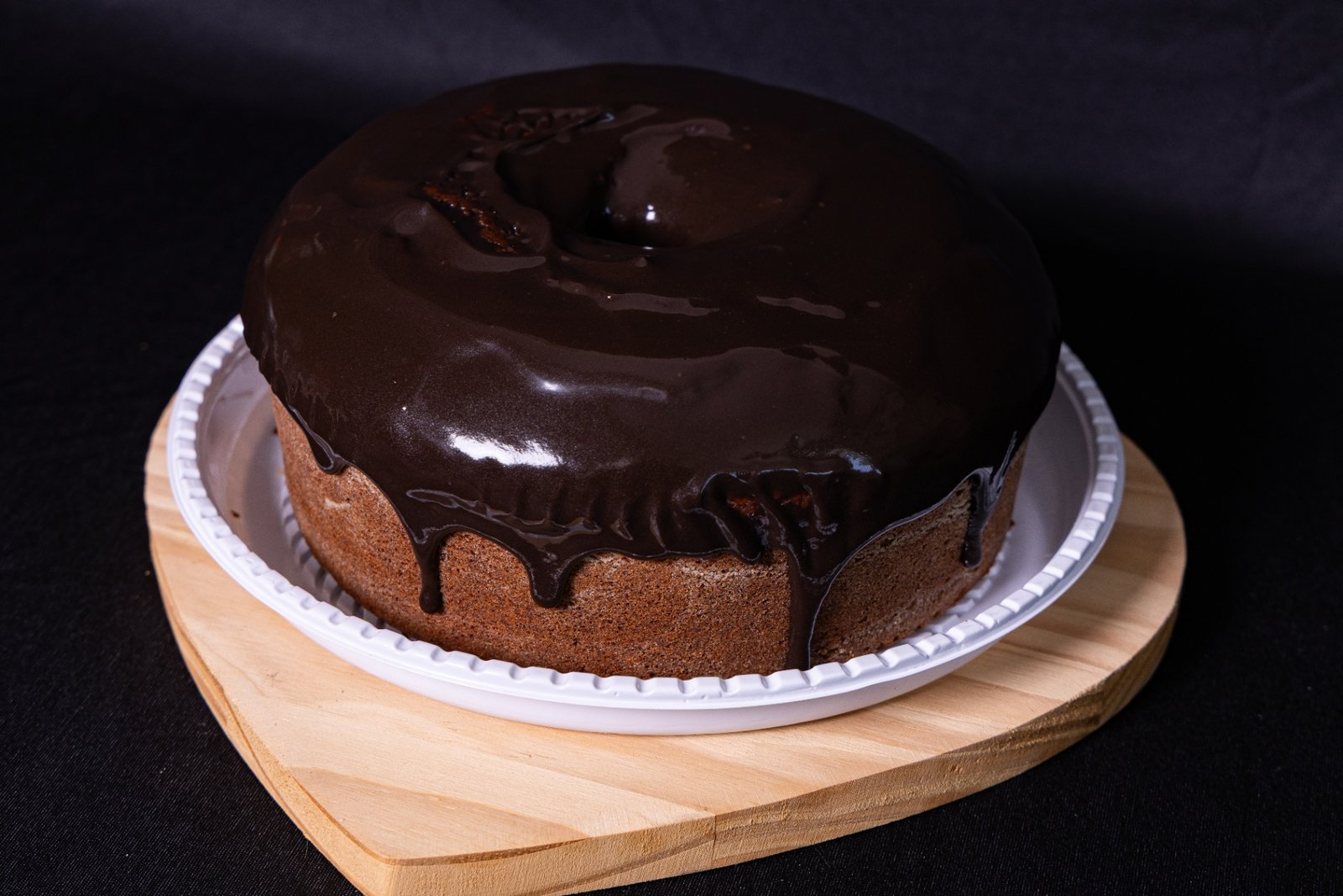 Bolo de Furo com Cobertura